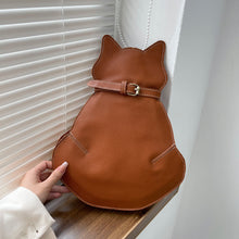 Afbeelding in Gallery-weergave laden, Cross body tas in de vorm van een kat