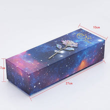Afbeelding in Gallery-weergave laden, Kleurrijke Galaxy Rose met liefde