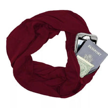 Afbeelding in Gallery-weergave laden, Warme Muffler met verborgen zak voor de winter