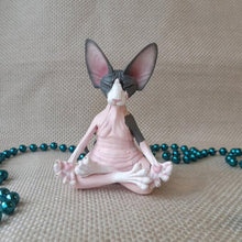 Afbeelding in Gallery-weergave laden, Sphynx Kat Yoga Standbeeld
