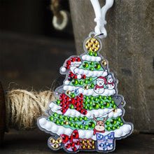Afbeelding in Gallery-weergave laden, Kerst diamant schilderij sticker kit