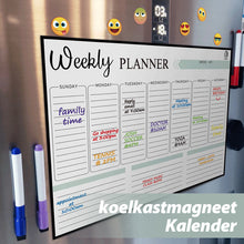 Afbeelding in Gallery-weergave laden, Koelkastmagneet Kalendersticker