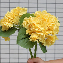 Afbeelding in Gallery-weergave laden, Kunsthortensia kunstbloemen voor buitenš
