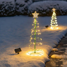 Afbeelding in Gallery-weergave laden, KERST VOORVERKOOP - Solar LED kerstboomdecoratie