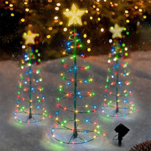 Afbeelding in Gallery-weergave laden, KERST VOORVERKOOP - Solar LED kerstboomdecoratie