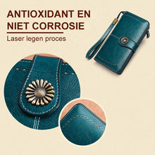 Afbeelding in Gallery-weergave laden, Lange retro telefoon portemonnee - Koe leer