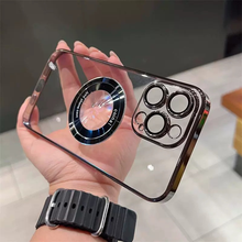 Afbeelding in Gallery-weergave laden, Transparante magnetische iPhone-hoes