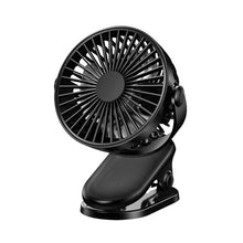 Afbeelding in Gallery-weergave laden, Clip Type USB Oplaadbare Mini Elektrische Ventilator