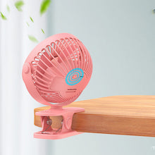 Afbeelding in Gallery-weergave laden, Clip Type USB Oplaadbare Mini Elektrische Ventilator