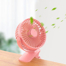 Afbeelding in Gallery-weergave laden, Clip Type USB Oplaadbare Mini Elektrische Ventilator