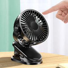Afbeelding in Gallery-weergave laden, Clip Type USB Oplaadbare Mini Elektrische Ventilator