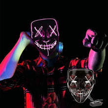 Afbeelding in Gallery-weergave laden, Halloween - LED lichtgevend masker