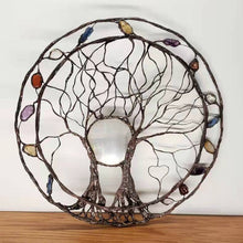 Afbeelding in Gallery-weergave laden, Circle of Life metalen boom wanddecoratie
