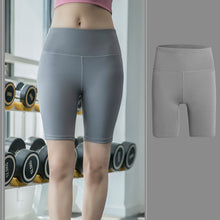 Afbeelding in Gallery-weergave laden, Skinny gymbroek met stretch en hoge taille