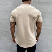Afbeelding in Gallery-weergave laden, Katoenen rekbaar sport-T-shirt