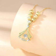 Afbeelding in Gallery-weergave laden, Slimme ginkgo blad ketting
