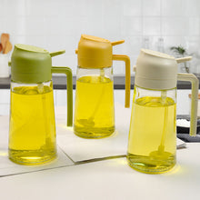 Afbeelding in Gallery-weergave laden, 🥧2-in-1 glazen oliespuit en -dispenser