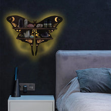 Afbeelding in Gallery-weergave laden, Luna Moth Plank met lamp