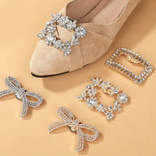 Afbeelding in Gallery-weergave laden, Afneembare strass hoge hak schoenen gesp