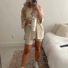 Afbeelding in Gallery-weergave laden, 2-delige outfit-loungeset