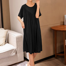 Afbeelding in Gallery-weergave laden, Super Soft Comfortable Short Sleeve Loose Pajama Dress
