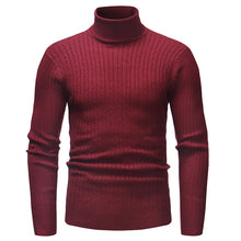 Afbeelding in Gallery-weergave laden, Men's Knitted Turtleneck Sweater