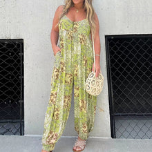 Afbeelding in Gallery-weergave laden, Bedrukte losse hemdjumpsuit
