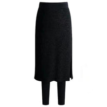Afbeelding in Gallery-weergave laden, Winter thermische vlies legging met rok