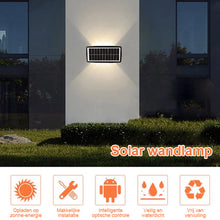 Afbeelding in Gallery-weergave laden, Buitenwandlamp op zonne-energie
