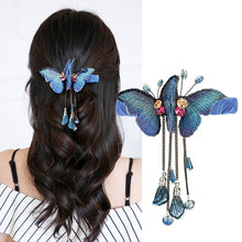 Afbeelding in Gallery-weergave laden, Droom Fringe Vlinder Haar Clip Info