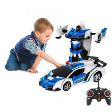 Afbeelding in Gallery-weergave laden, Afstandsbediening transformerende robotauto