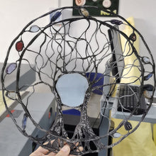 Afbeelding in Gallery-weergave laden, Circle of Life metalen boom wanddecoratie