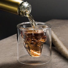 Afbeelding in Gallery-weergave laden, Schedel glas