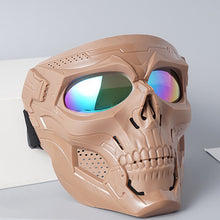 Afbeelding in Gallery-weergave laden, Skull Goggle rijmasker