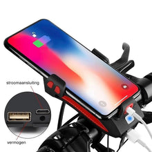 Afbeelding in Gallery-weergave laden, Mobiele Telefoonbeugel Met Fietsverlichting