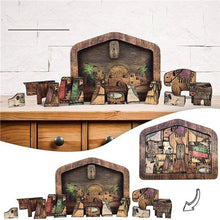 Afbeelding in Gallery-weergave laden, Houten Jezus puzzels set