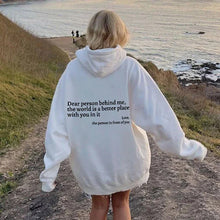 Afbeelding in Gallery-weergave laden, 'Dear Person Behind Me' Sweatshirt