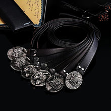 Afbeelding in Gallery-weergave laden, Mode punk lederen riem voor heren