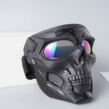Afbeelding in Gallery-weergave laden, Skull Goggle rijmasker