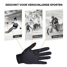 Afbeelding in Gallery-weergave laden, 🧤Winddichte thermische handschoenen met touchscreen
