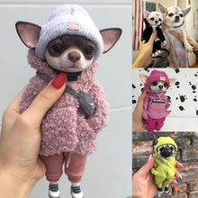Afbeelding in Gallery-weergave laden, Mode dier poppenbeeldhouwwerk(De kleding is ook gebeeldhouwd)