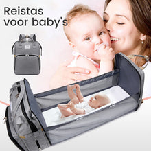 Afbeelding in Gallery-weergave laden, Alles-in-één luierrugzak voor baby's