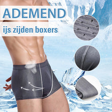 Afbeelding in Gallery-weergave laden, Ademende Ice Silk Boxer voor heren