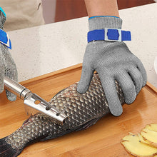 Afbeelding in Gallery-weergave laden, Handschoenen voor werkbescherming van metaalgaas van roestvrij staal