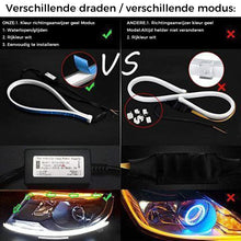 Afbeelding in Gallery-weergave laden, Flexibele DRL LED-nacht- en dagrijlichtstrip (geen demontage nodig)