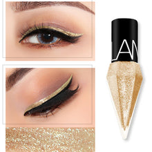 Afbeelding in Gallery-weergave laden, Glanzende vloeibare diamanten eyeliner