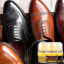 Afbeelding in Gallery-weergave laden, đ˘Leerreparatiecrème Vloeibare schoenpoets