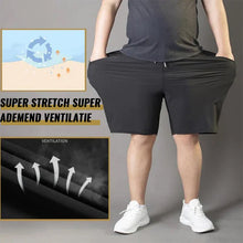 Afbeelding in Gallery-weergave laden, Grote maten ijszijde-stretchshort voor heren
