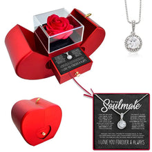 Afbeelding in Gallery-weergave laden, To My Soulmate sprankelende ronde ketting gemaakt