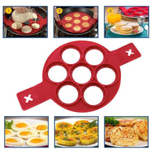 Afbeelding in Gallery-weergave laden, Non-stick siliconen pannenkoekvorm ring